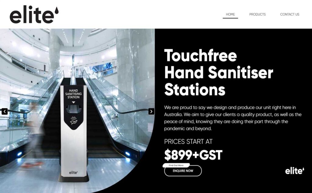 Web Design Company Melbourne - Elite Website